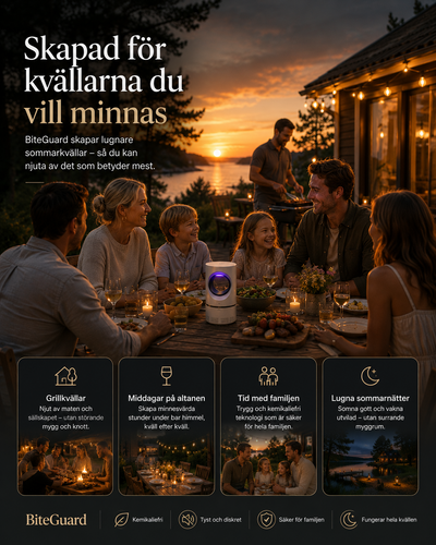 BiteGuard – Få tillbaka dina sommarkvällar
